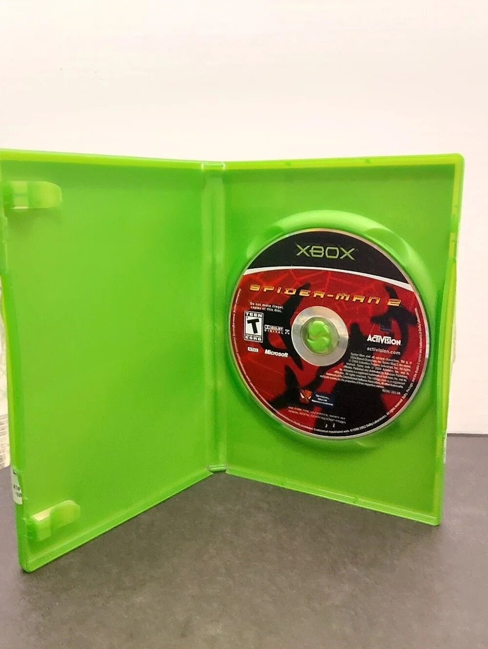 Spider-Man 2 (2004) on Xbox Spider-man 2 original Xbox 1 Spiderman 2 og xbox